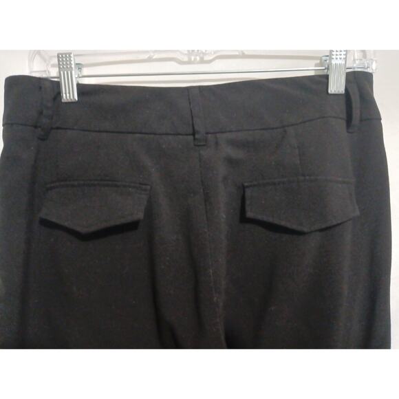 Larry Levine Stretch Size For Black Straight Leg Suit Pants - Picture 6 of 9